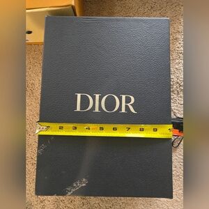 Dior Navy Box with Silver Logo